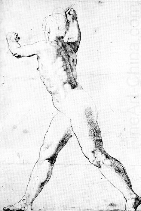 ZUCCARO  Taddeo Study of a Male Nude